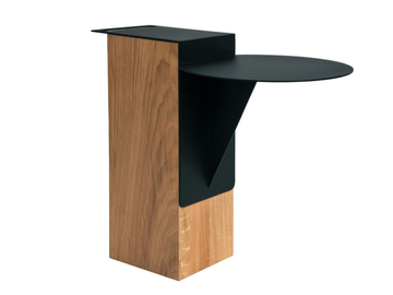GRAFIT - Oak side table by RADAR INTERIOR - view 2